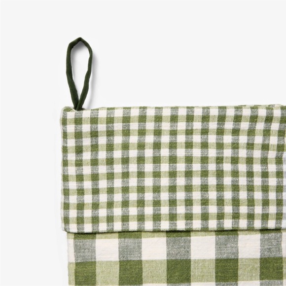 Mixed Plaid Woven Stocking Christmas 2024 - Threshold with Studio McGee - Picture 3 of 3